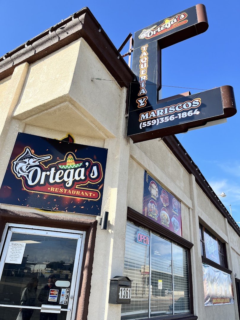 Ortega's Taqueria storefront in Reedley.